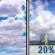 Partly Sunny then Slight Chance T-storms